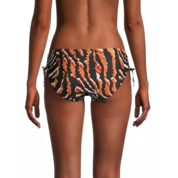 DKNY Printed Side Tie Bikini Bottom Swimsuit - Picture 2 of 12